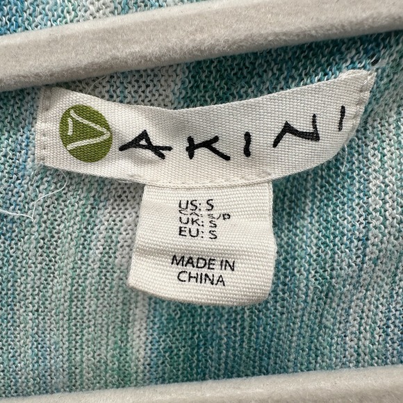 DAKINI Women's Open Front Cardigan Lightweight Sweater Cotton Blend Size Small‎ - Picture 3 of 8